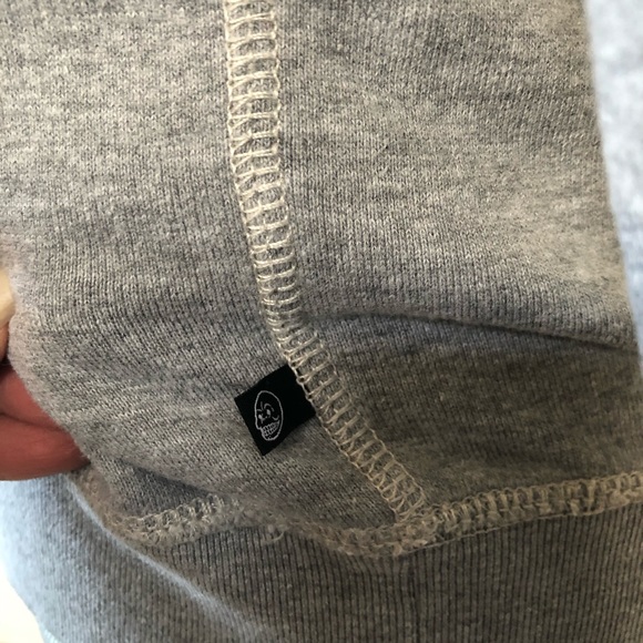 Urban Outfitters Cheap Monday script logo sweatshirt light grey - Picture 4 of 7